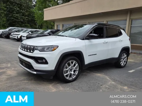 White 2025 Jeep Compass Limited for sale in Macon, GA