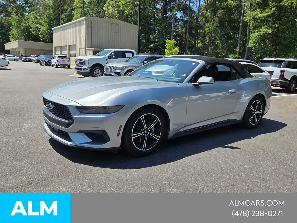 Silver 2025 Ford Mustang EcoBoost Premium for sale in Macon, GA