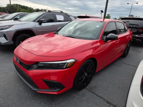 Red 2022 Honda Civic Sport for sale in Macon, GA