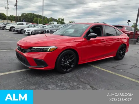 Red 2022 Honda Civic Sport for sale in Macon, GA