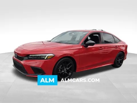 Red 2022 Honda Civic Sport for sale in Macon, GA