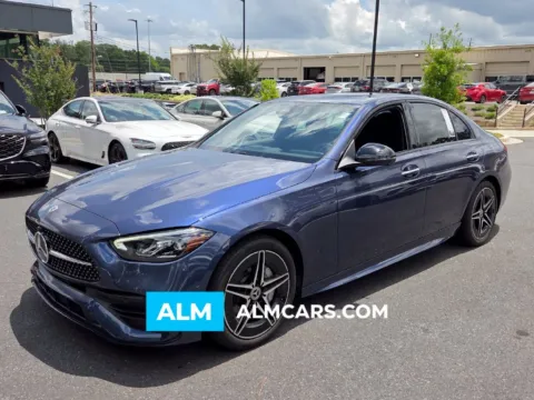Blue 2024 Mercedes-Benz C-Class C 300 for sale in Macon, GA