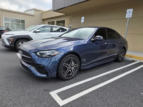 Blue 2024 Mercedes-Benz C-Class C 300 for sale in Macon, GA