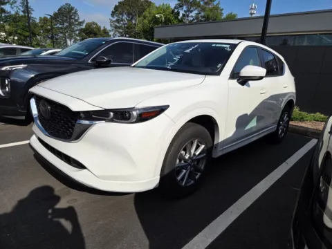 White 2025 Mazda CX-5 2.5 S Preferred Package for sale in Macon, GA