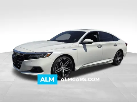 White 2022 Honda Accord Hybrid Touring for sale in Macon, GA