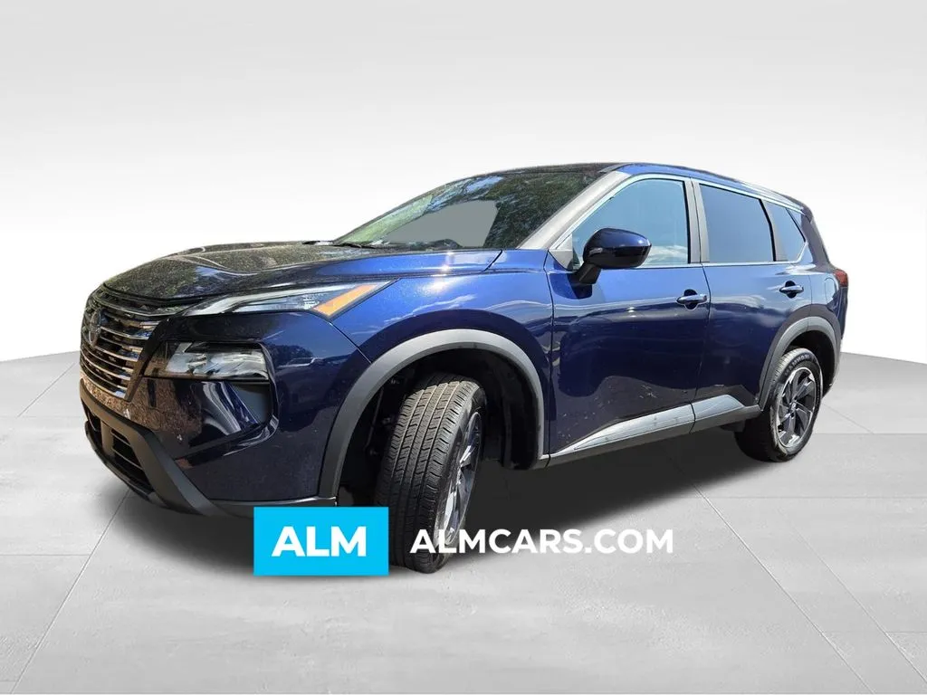 Blue 2025 Nissan Rogue SV for sale in Macon, GA