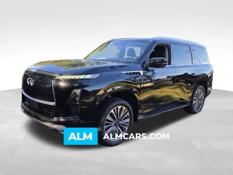 Black 2025 INFINITI QX80 LUXE for sale in Macon, GA
