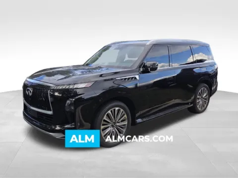 Black 2025 INFINITI QX80 LUXE for sale in Macon, GA