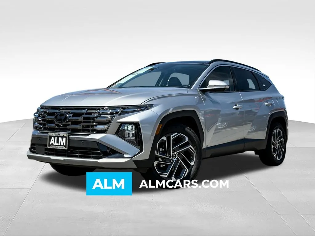Silver 2025 Hyundai Tucson Hybrid Limited for sale in Macon, GA