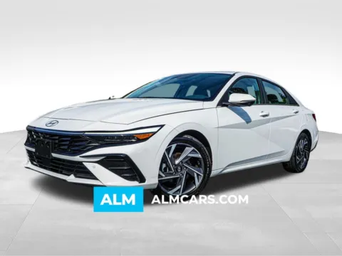 White 2024 Hyundai Elantra Limited for sale in Macon, GA