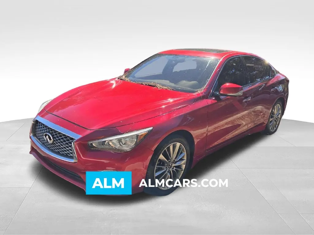 Gray 2023 INFINITI Q50 LUXE for sale in Macon, GA