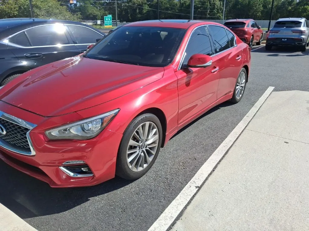 Gray 2023 INFINITI Q50 LUXE for sale in Macon, GA