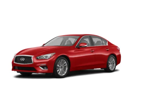 Red 2023 INFINITI Q50 LUXE for sale in Macon, GA
