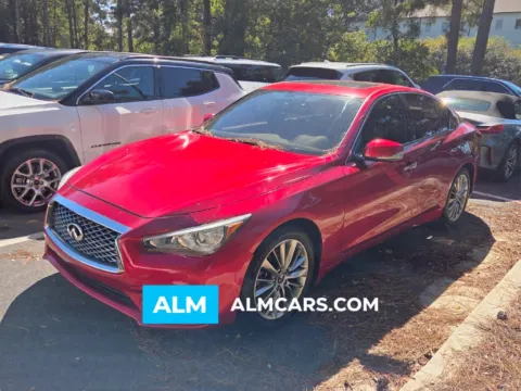 Gray 2023 INFINITI Q50 LUXE for sale in Macon, GA