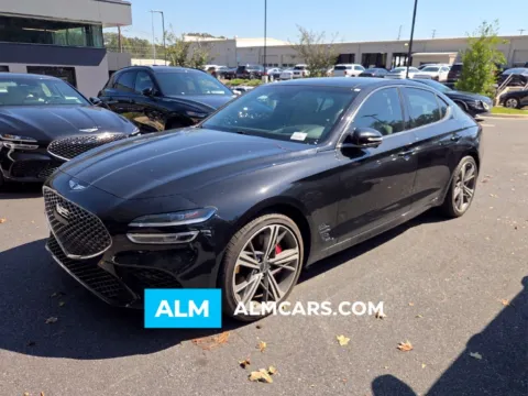 Black 2025 Genesis G70 3.3T Sport Advanced for sale in Macon, GA