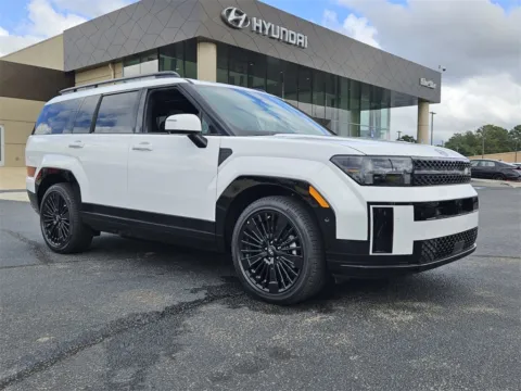 White 2026 Hyundai Santa Fe Hybrid Calligraphy for sale in Warner Robins, GA