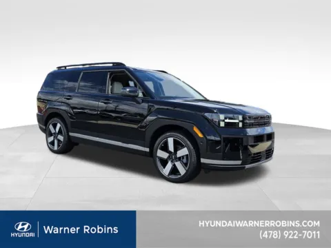 Black 2025 Hyundai Santa Fe Hybrid Limited for sale in Warner Robins, GA