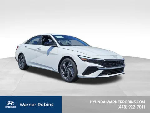White 2025 Hyundai Elantra SEL Sport for sale in Warner Robins, GA