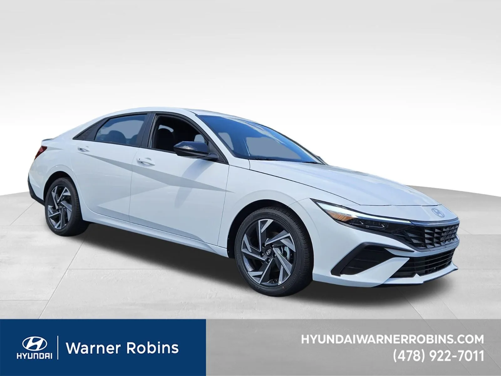 White 2025 Hyundai Elantra SEL Sport for sale in Warner Robins, GA