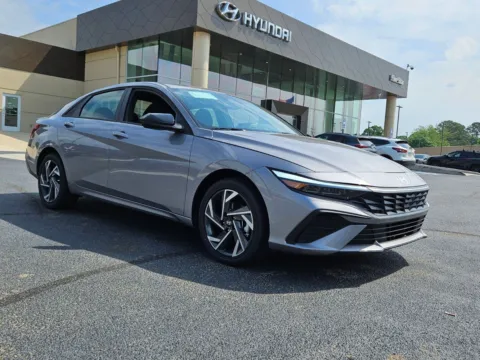 Gray 2025 Hyundai Elantra Hybrid SEL Sport for sale in Warner Robins, GA
