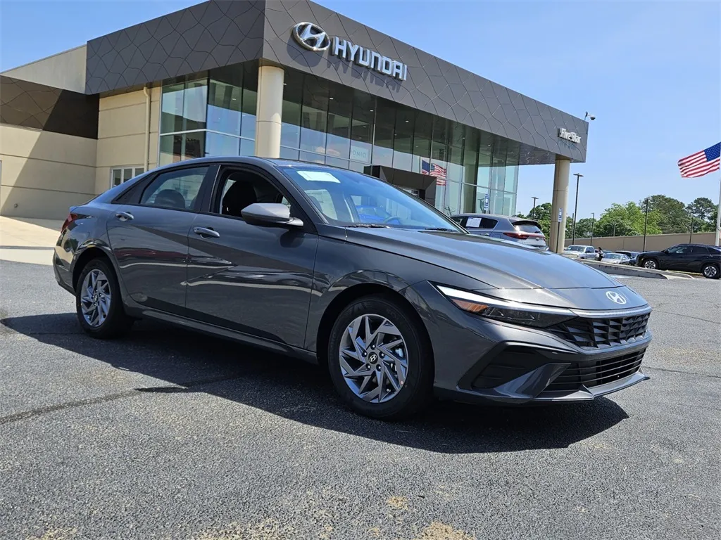 Gray 2025 Hyundai Elantra Hybrid Blue for sale in Warner Robins, GA