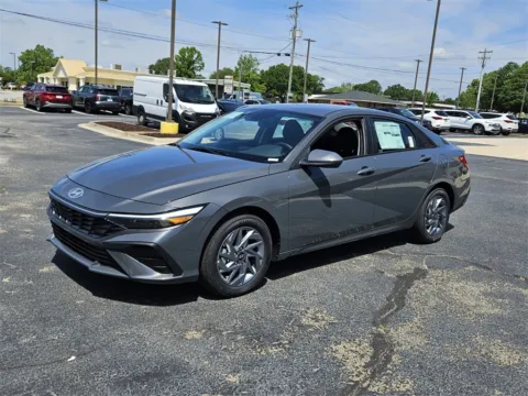 Another view of 2025 Hyundai Elantra Hybrid Blue for sale in Warner Robins, GA at ALM Hyundai Warner Robins