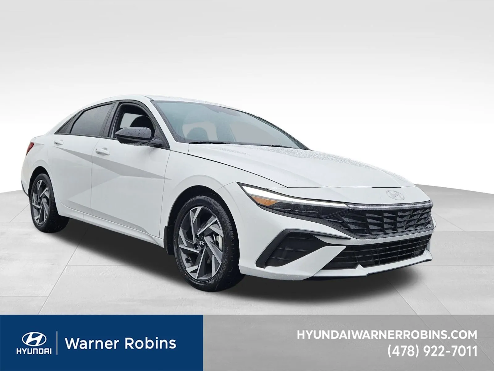 White 2025 Hyundai Elantra SEL Sport for sale in Warner Robins, GA