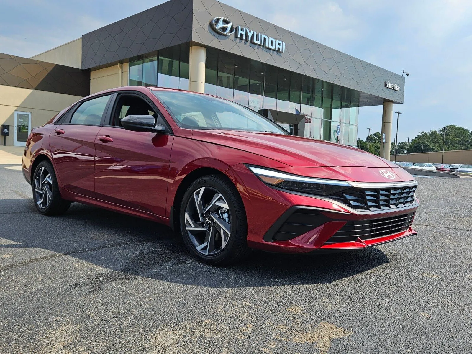 Red 2025 Hyundai Elantra SEL Sport for sale in Warner Robins, GA