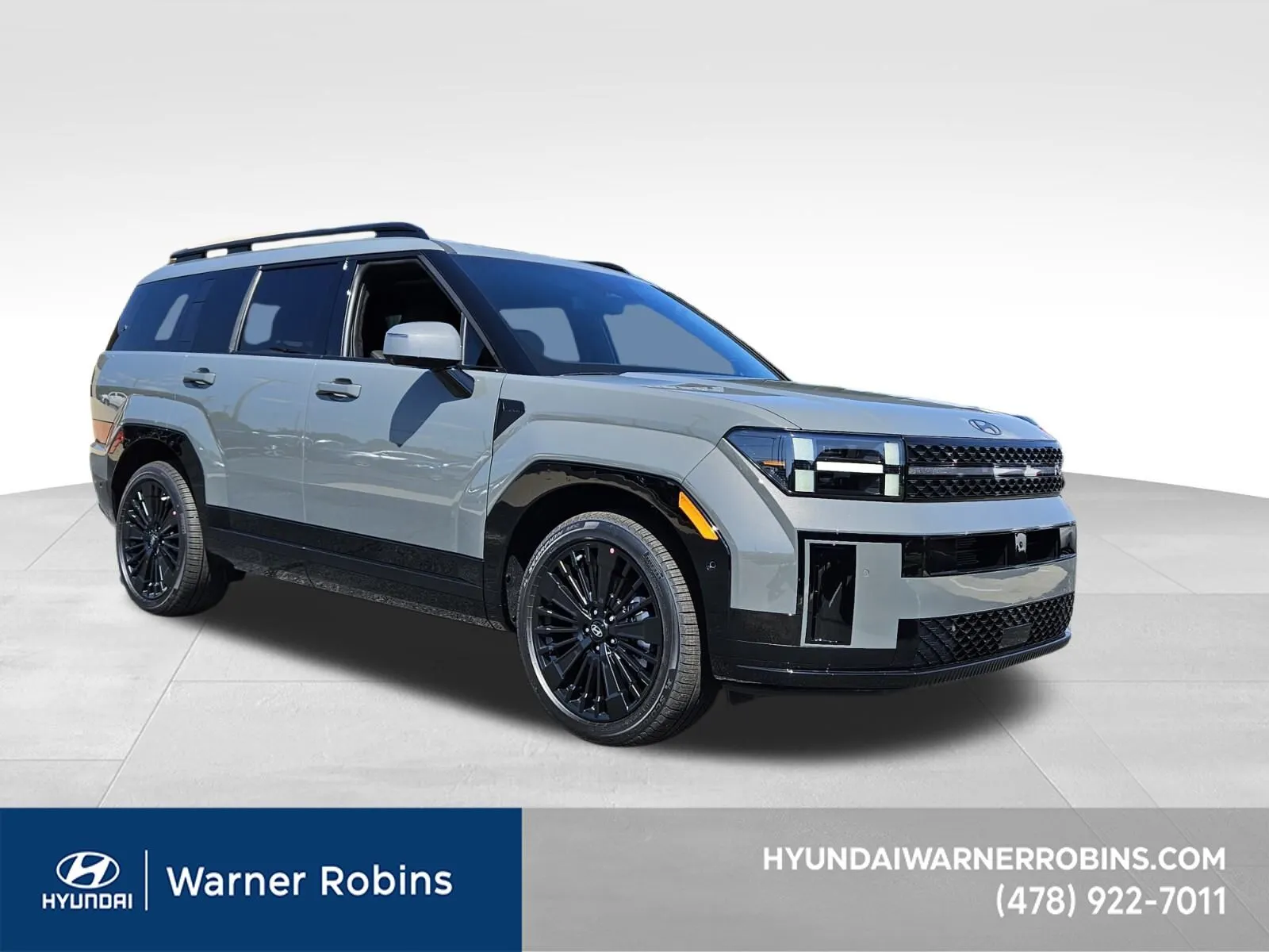 Gray 2026 Hyundai Santa Fe Hybrid Calligraphy for sale in Warner Robins, GA