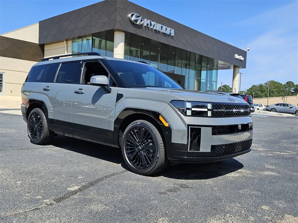 Gray 2026 Hyundai Santa Fe Hybrid Calligraphy for sale in Warner Robins, GA