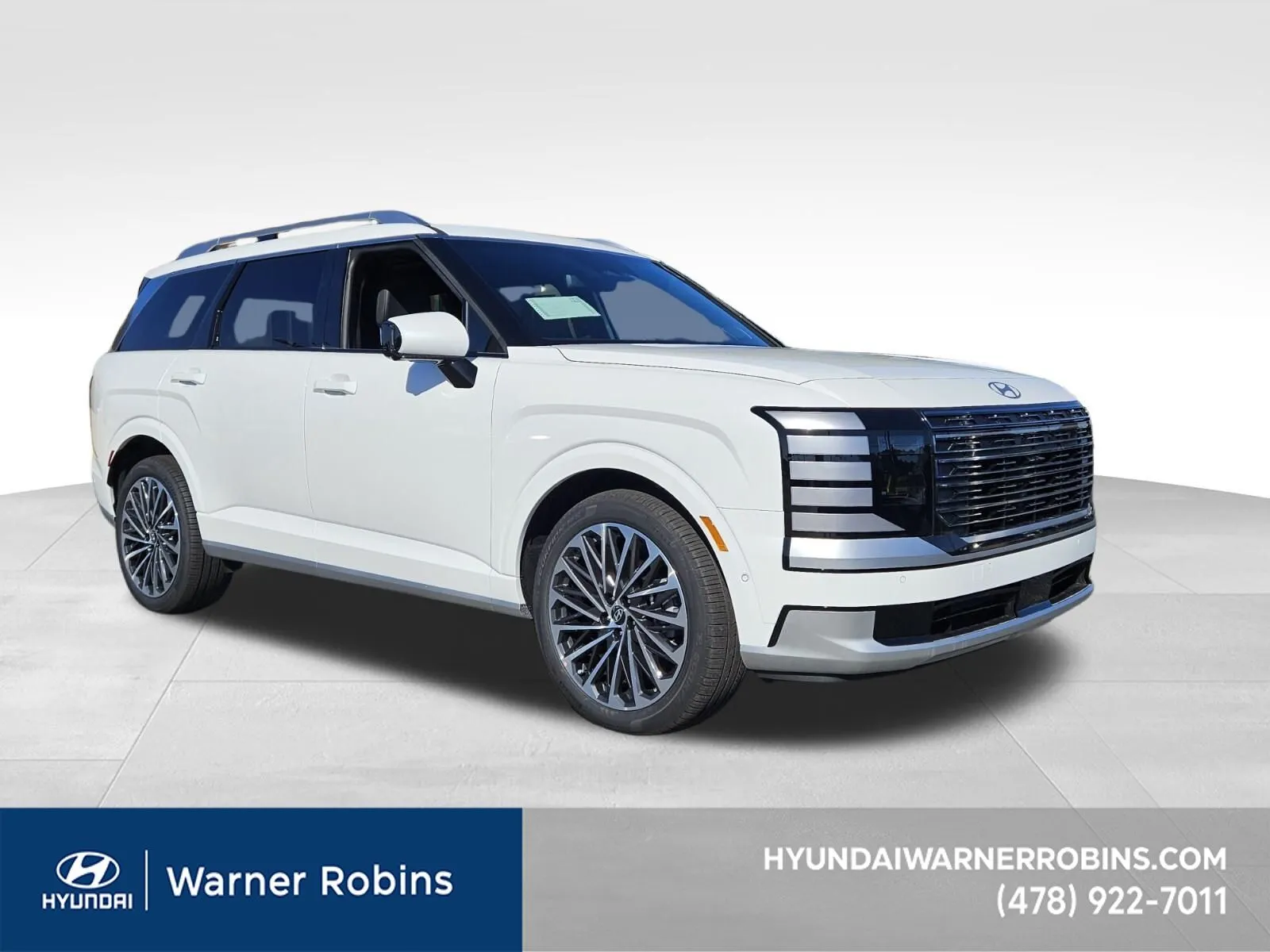 White 2026 Hyundai Palisade Calligraphy for sale in Warner Robins, GA