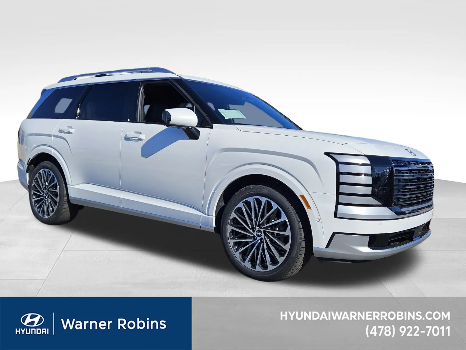 White 2026 Hyundai Palisade Calligraphy for sale in Warner Robins, GA