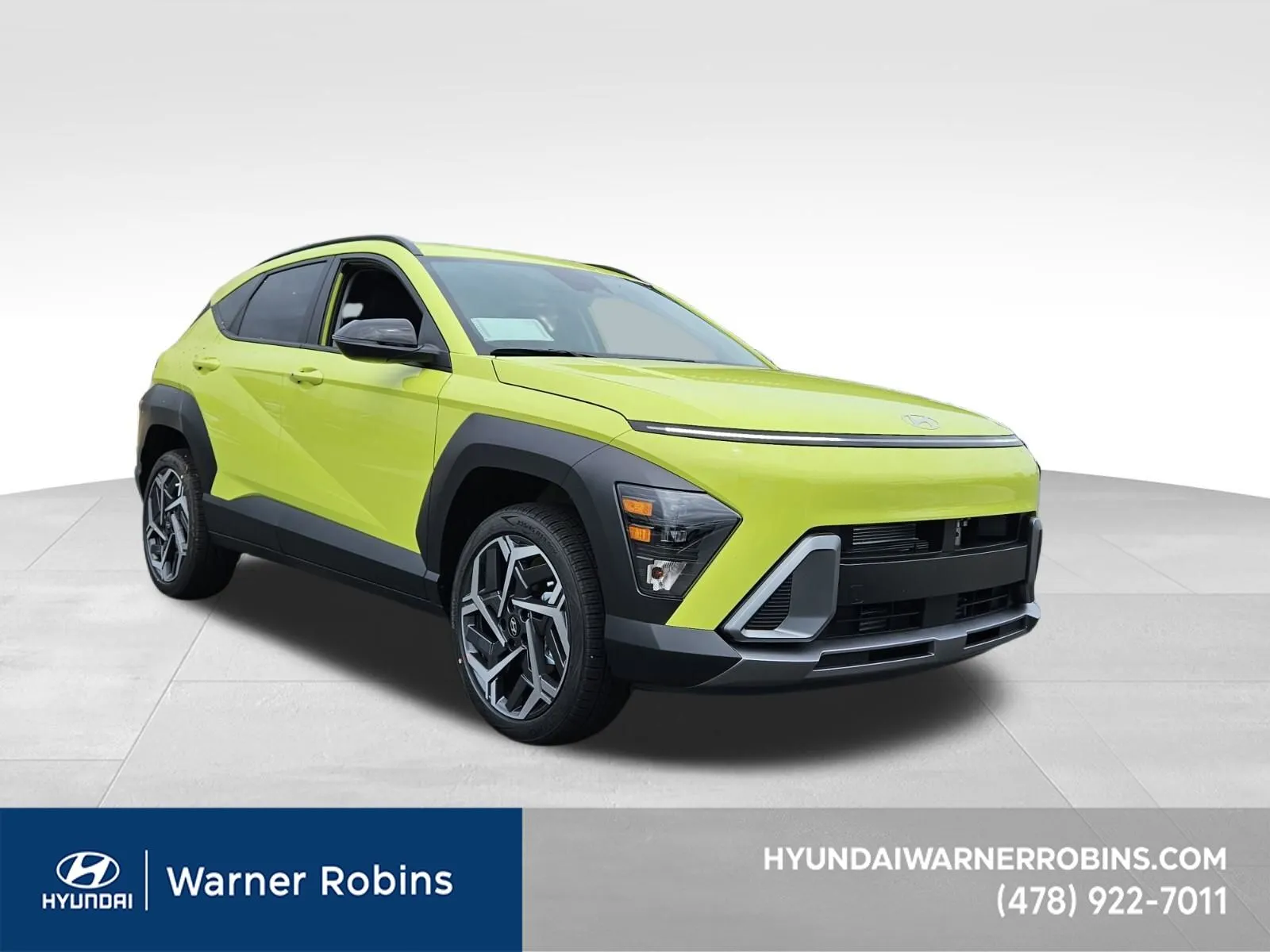 Yellow 2026 Hyundai Kona SEL Premium for sale in Warner Robins, GA