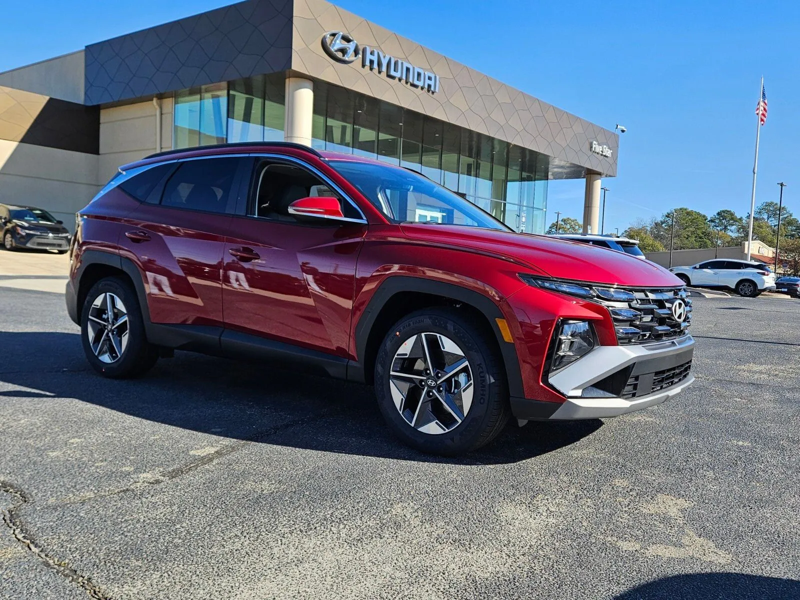 Red 2026 Hyundai Tucson SEL Premium for sale in Warner Robins, GA