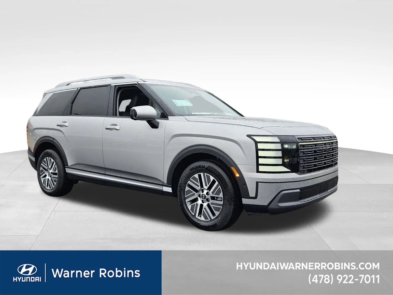 Silver 2026 Hyundai Palisade Hybrid Blue SEL Premium for sale in Warner Robins, GA