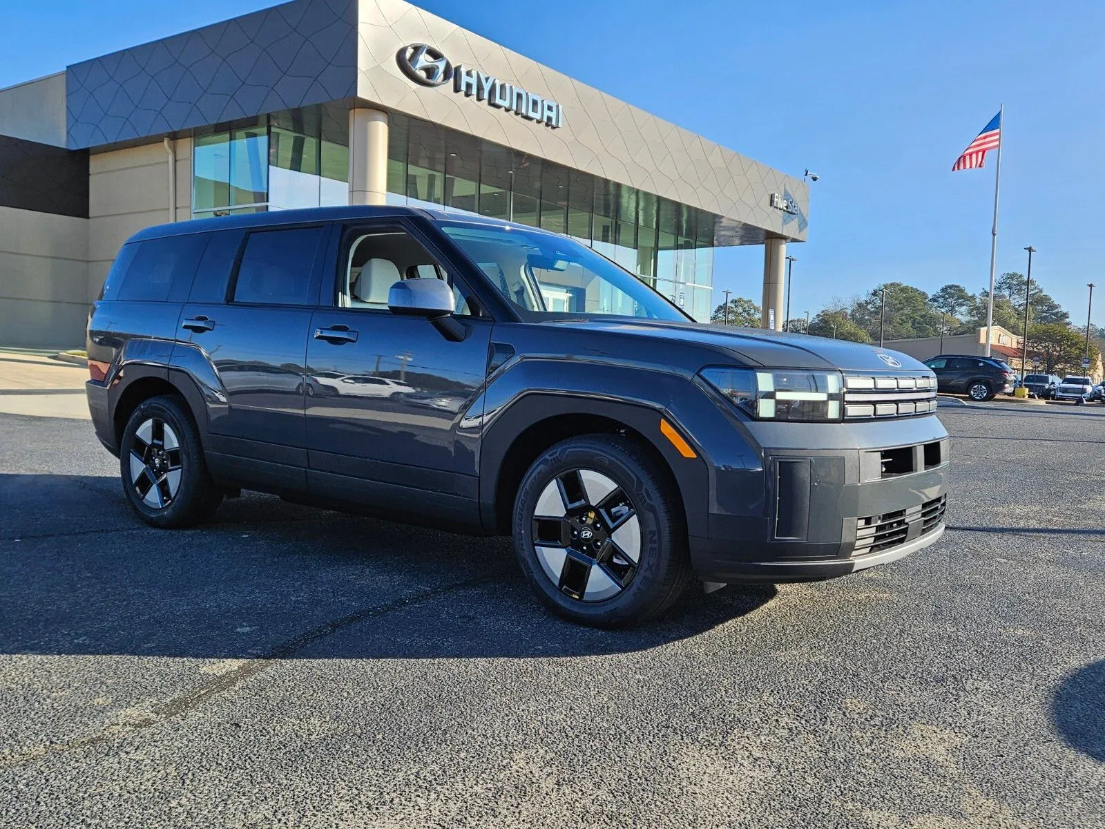 Gray 2026 Hyundai Santa Fe Hybrid SE for sale in Warner Robins, GA