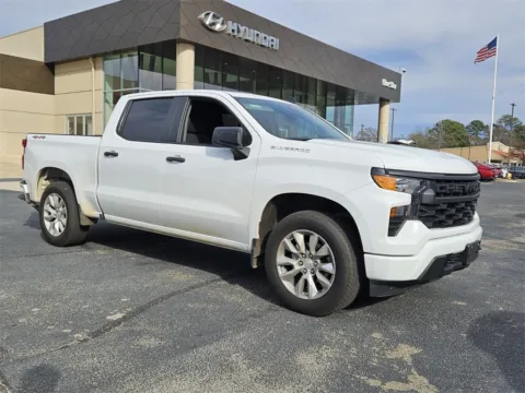 White 2024 Chevrolet Silverado 1500 Custom for sale in Warner Robins, GA