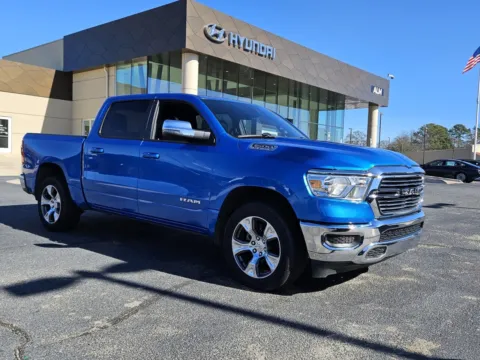 Blue 2024 Ram 1500 Laramie for sale in Warner Robins, GA