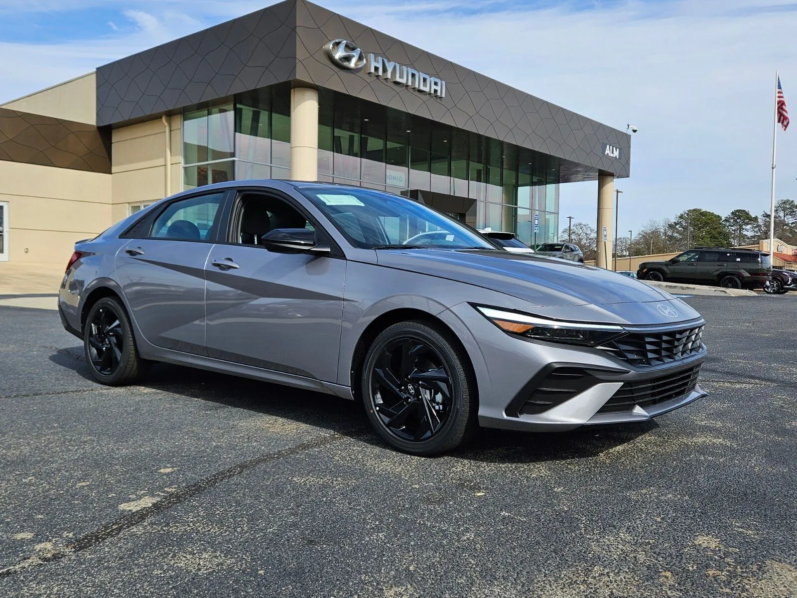 Gray 2026 Hyundai Elantra Hybrid SEL Sport for sale in Warner Robins, GA