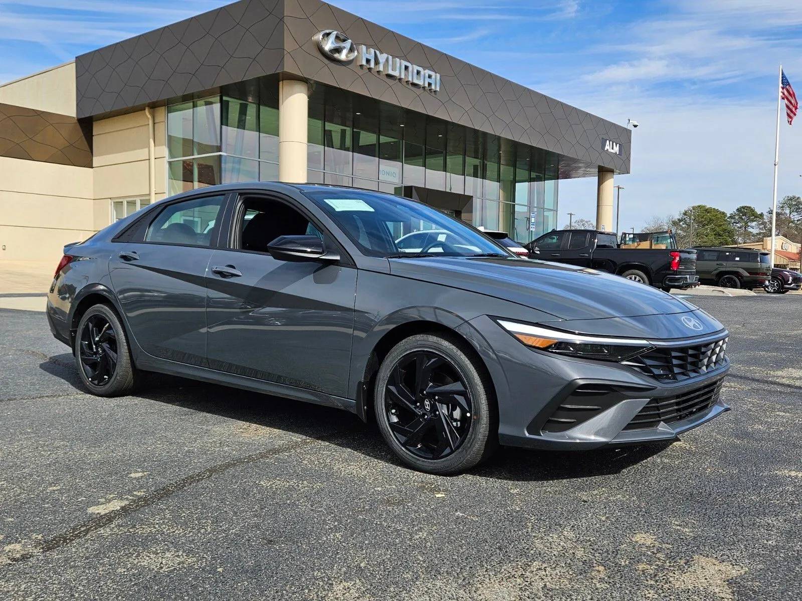 Gray 2026 Hyundai Elantra Hybrid SEL Sport for sale in Warner Robins, GA