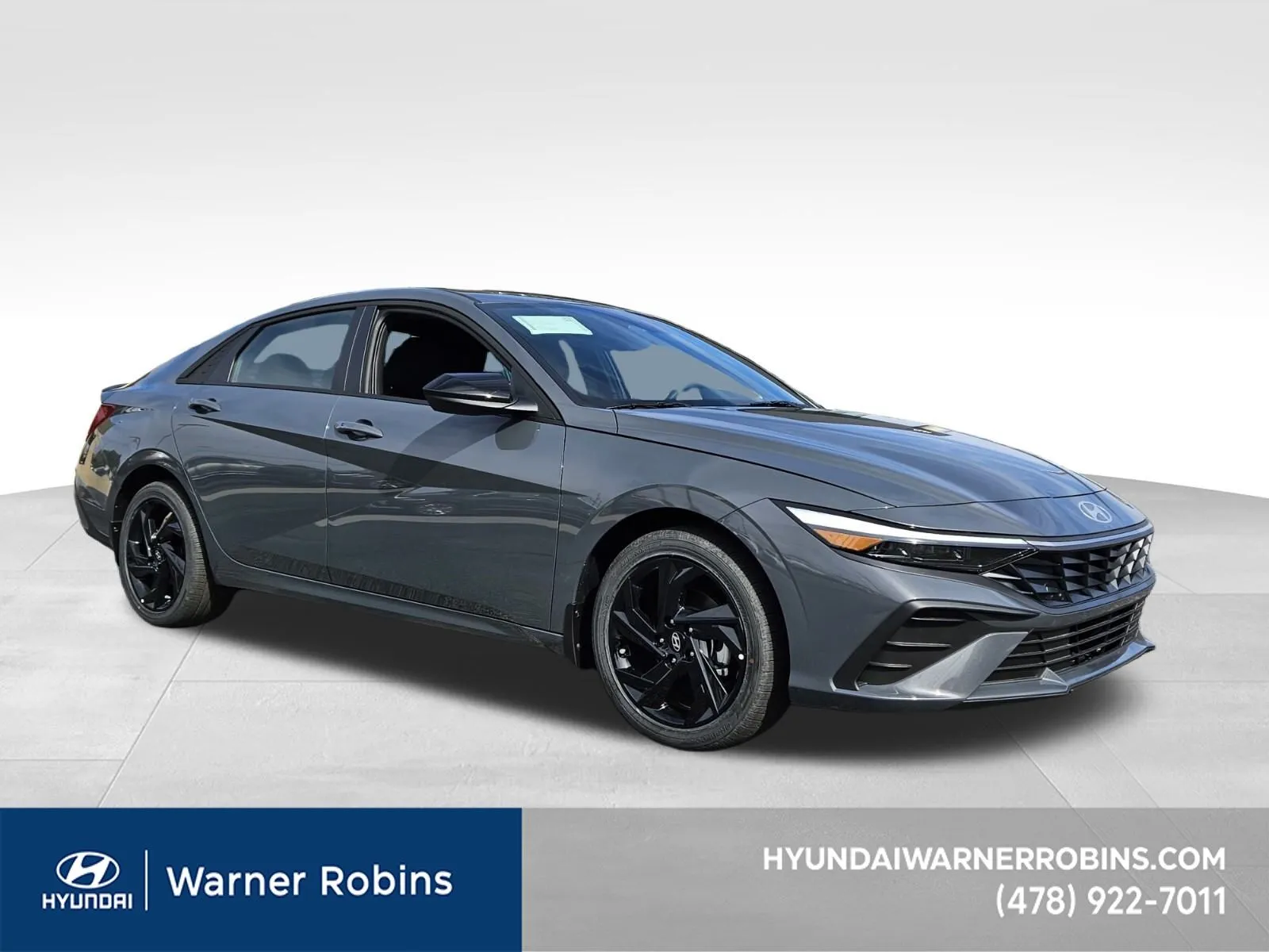 Gray 2026 Hyundai Elantra Hybrid SEL Sport for sale in Warner Robins, GA