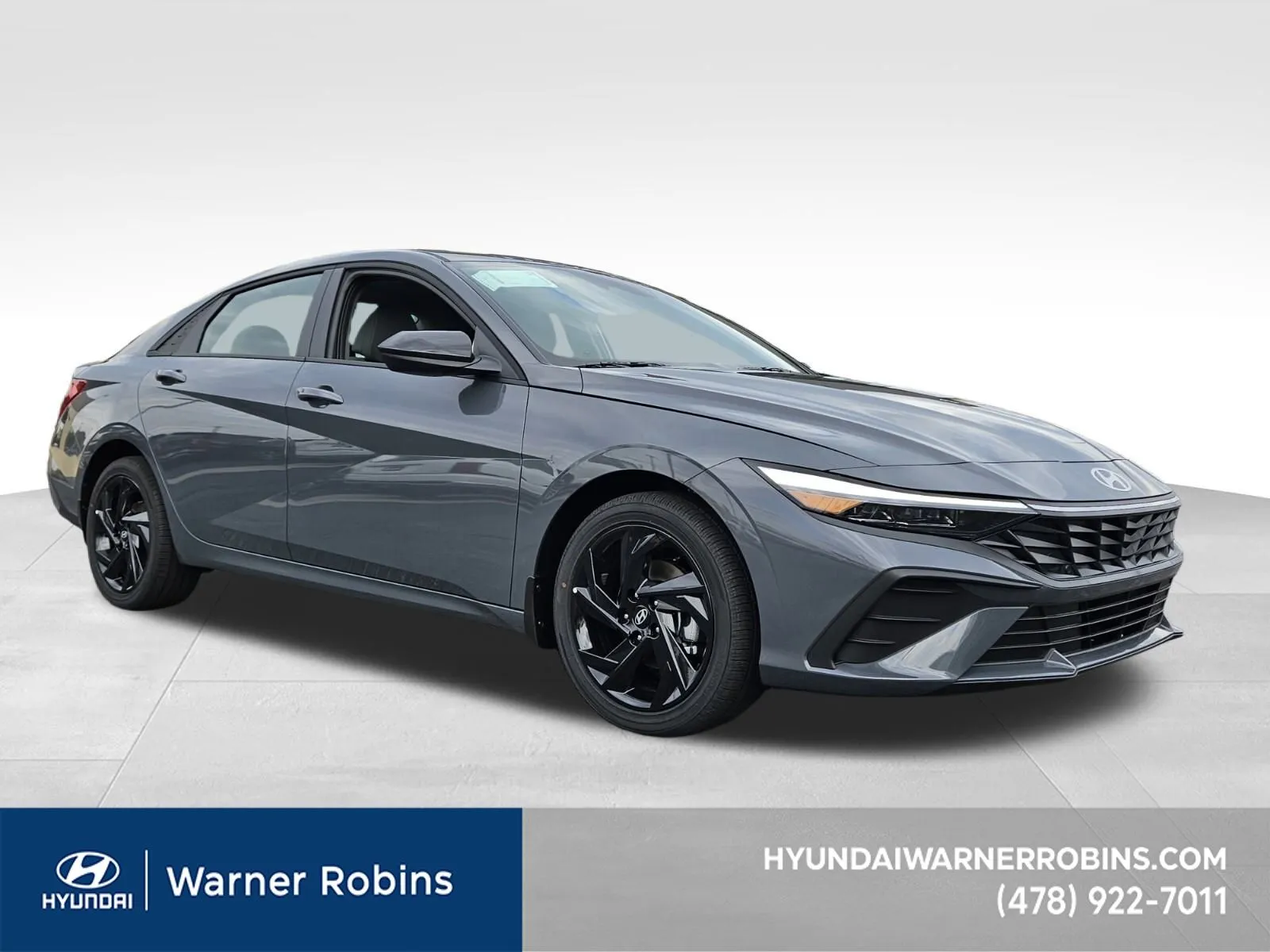 Gray 2026 Hyundai Elantra Hybrid SEL Sport for sale in Warner Robins, GA