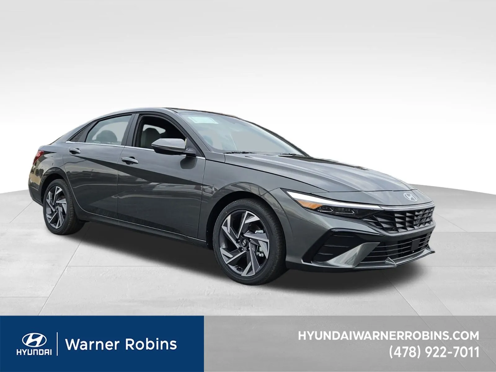 Gray 2026 Hyundai Elantra Hybrid Limited for sale in Warner Robins, GA