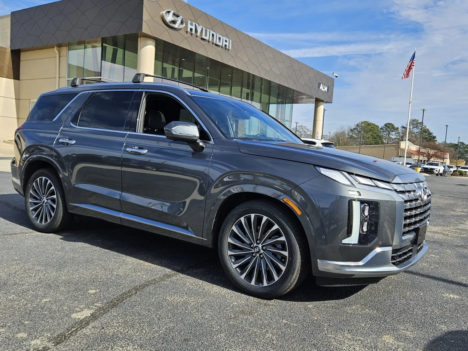 Gray 2024 Hyundai Palisade Calligraphy for sale in Warner Robins, GA