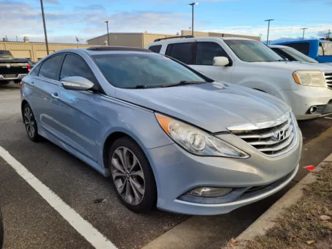 Silver 2014 Hyundai Sonata Limited for sale in Warner Robins, GA