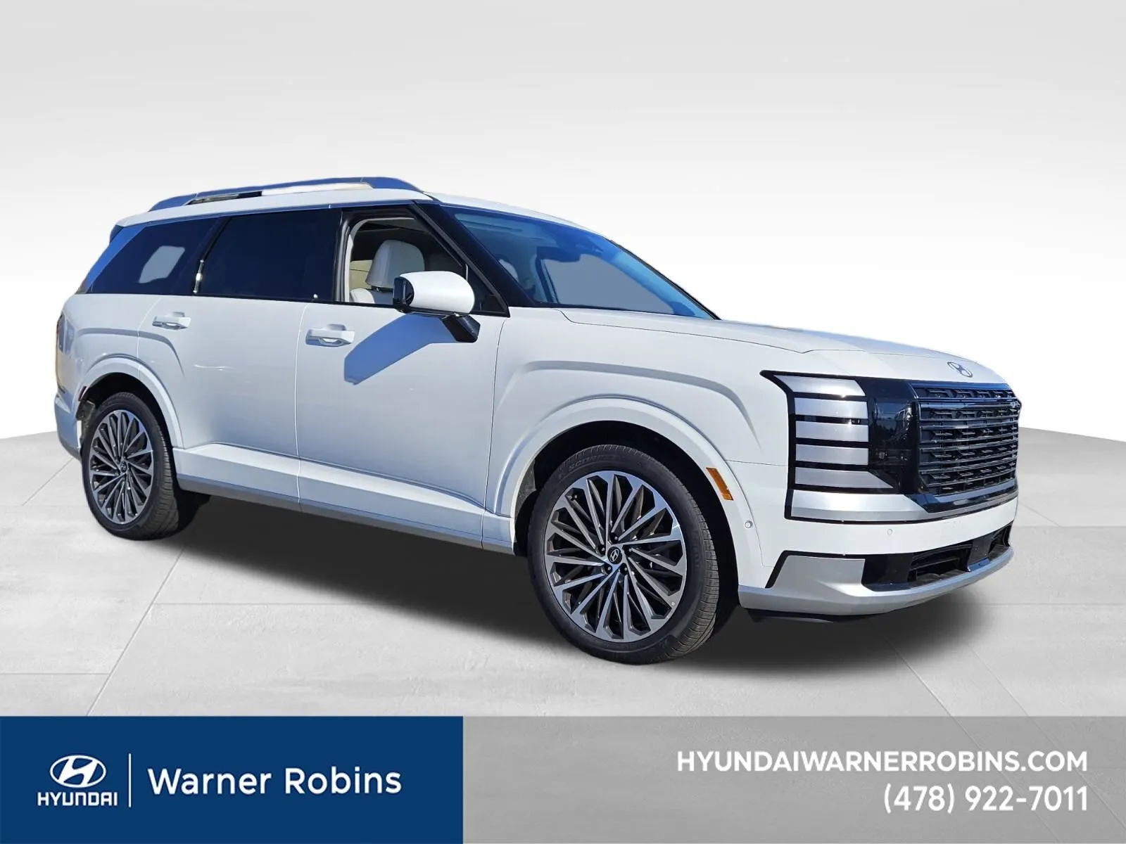 White 2026 Hyundai Palisade Calligraphy for sale in Warner Robins, GA