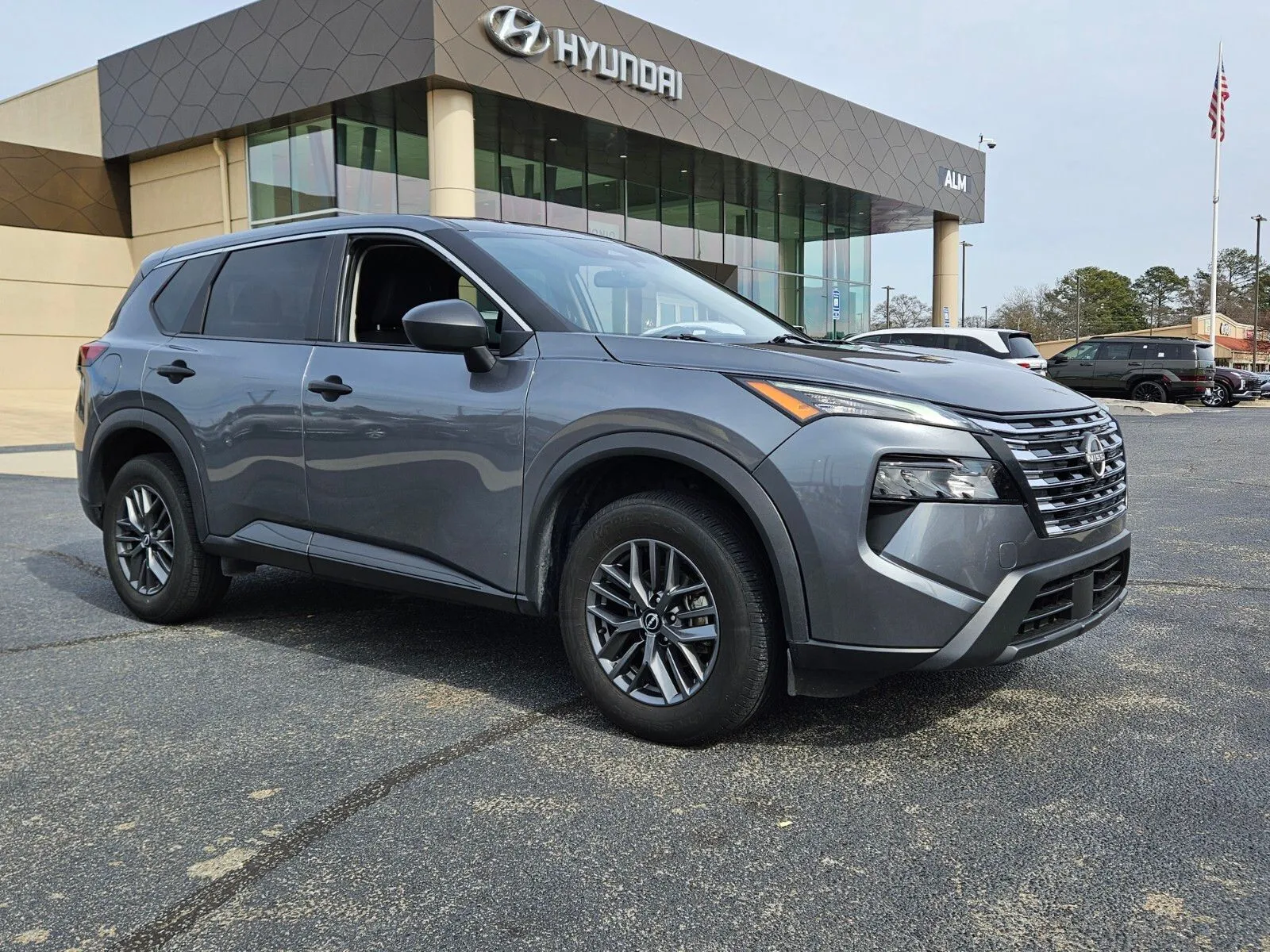 Gray 2024 Nissan Rogue S for sale in Warner Robins, GA