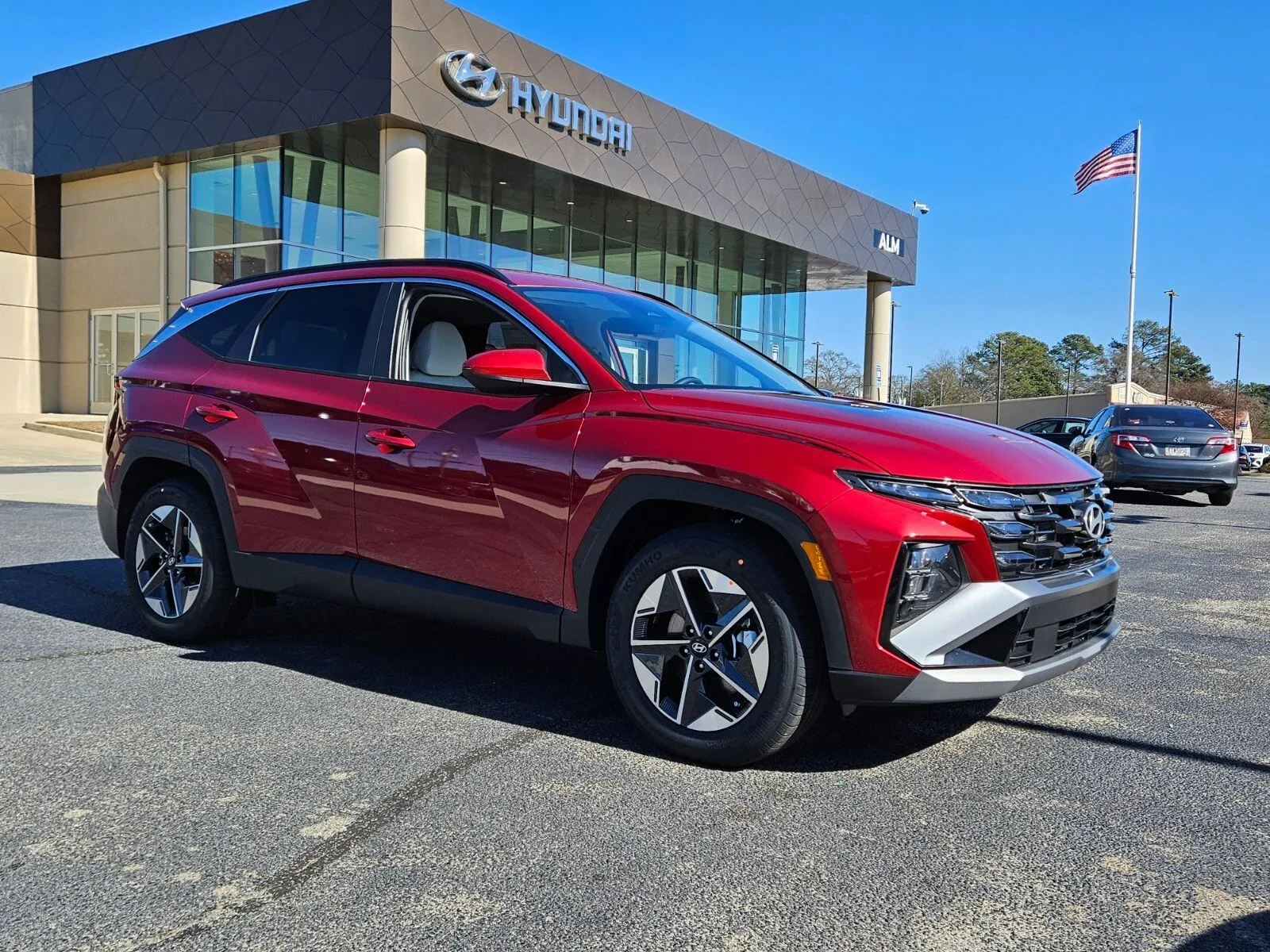 Red 2026 Hyundai Tucson SEL for sale in Warner Robins, GA
