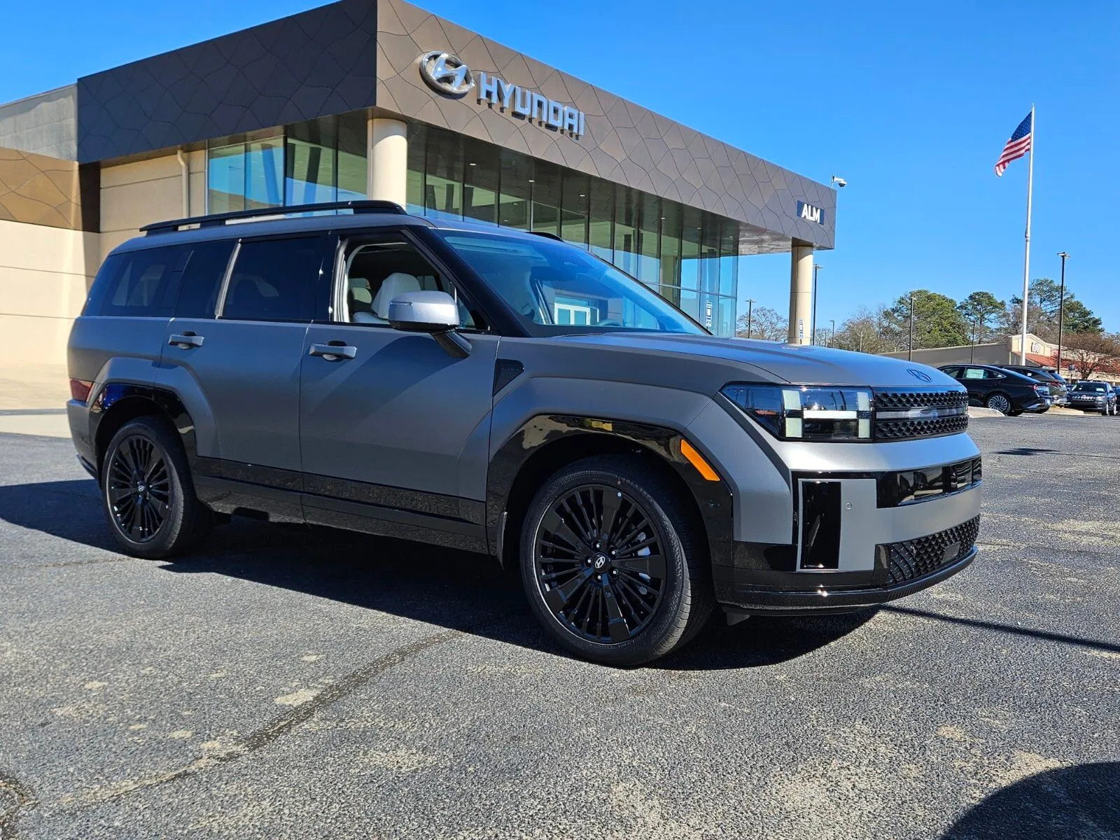 Gray 2026 Hyundai Santa Fe Hybrid Calligraphy for sale in Warner Robins, GA