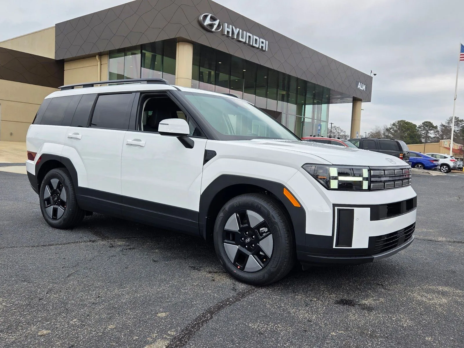 White 2026 Hyundai Santa Fe Hybrid SEL for sale in Warner Robins, GA
